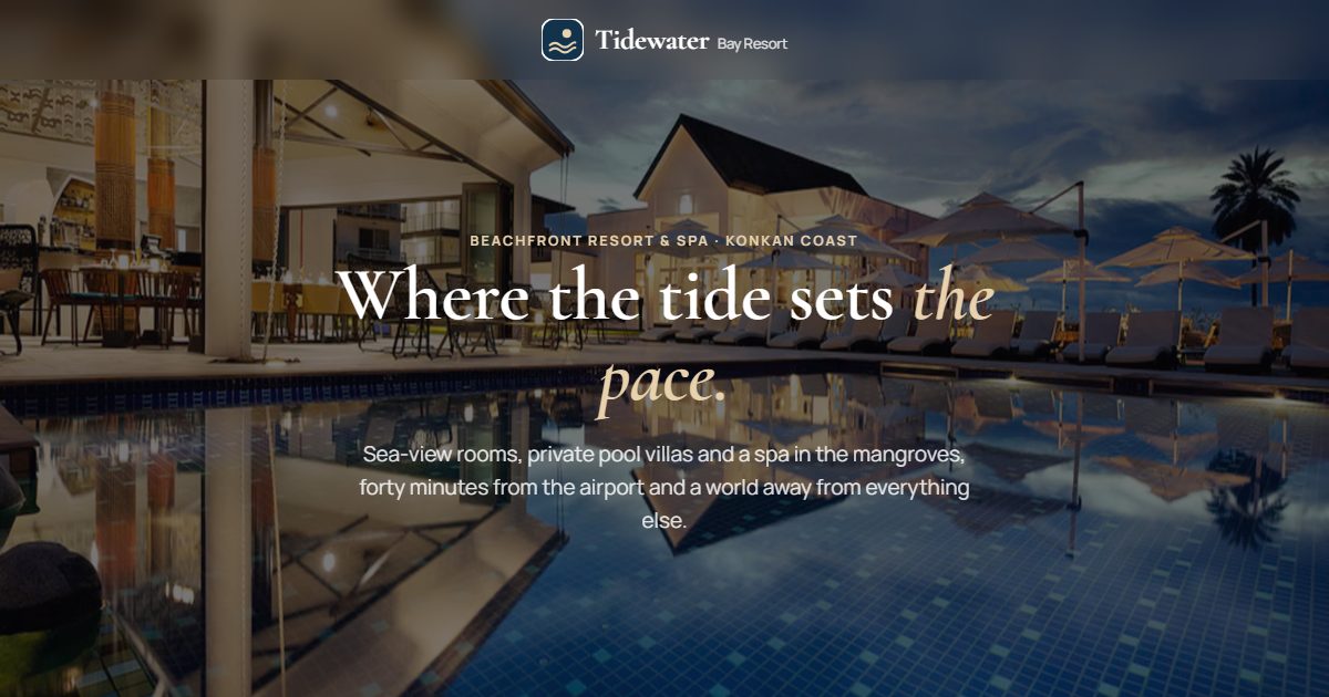Tidewater Bay resort